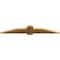 Ekena Millwork Eugene Rough Sawn Timber Gable Bracket, Western Red Cedar, 60"W x 10"H x 2"D x 6"F, 4/12 Pitch GBW060X10X0206EUG00RWR - alternate 4